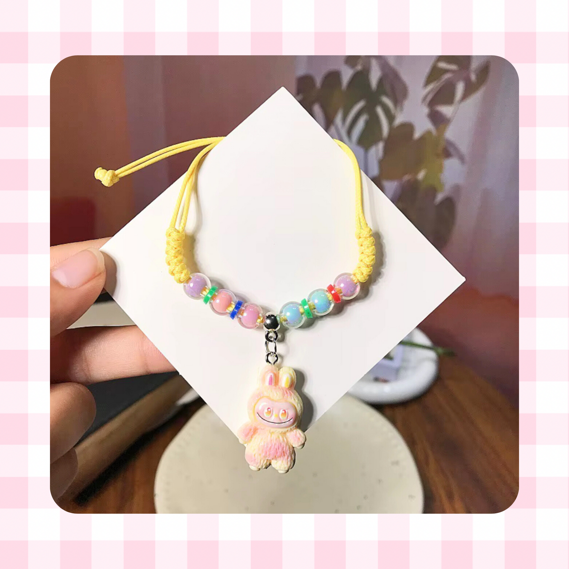 Kawaii Charm Beaded Bracelet 1 Sunny Sky Studio