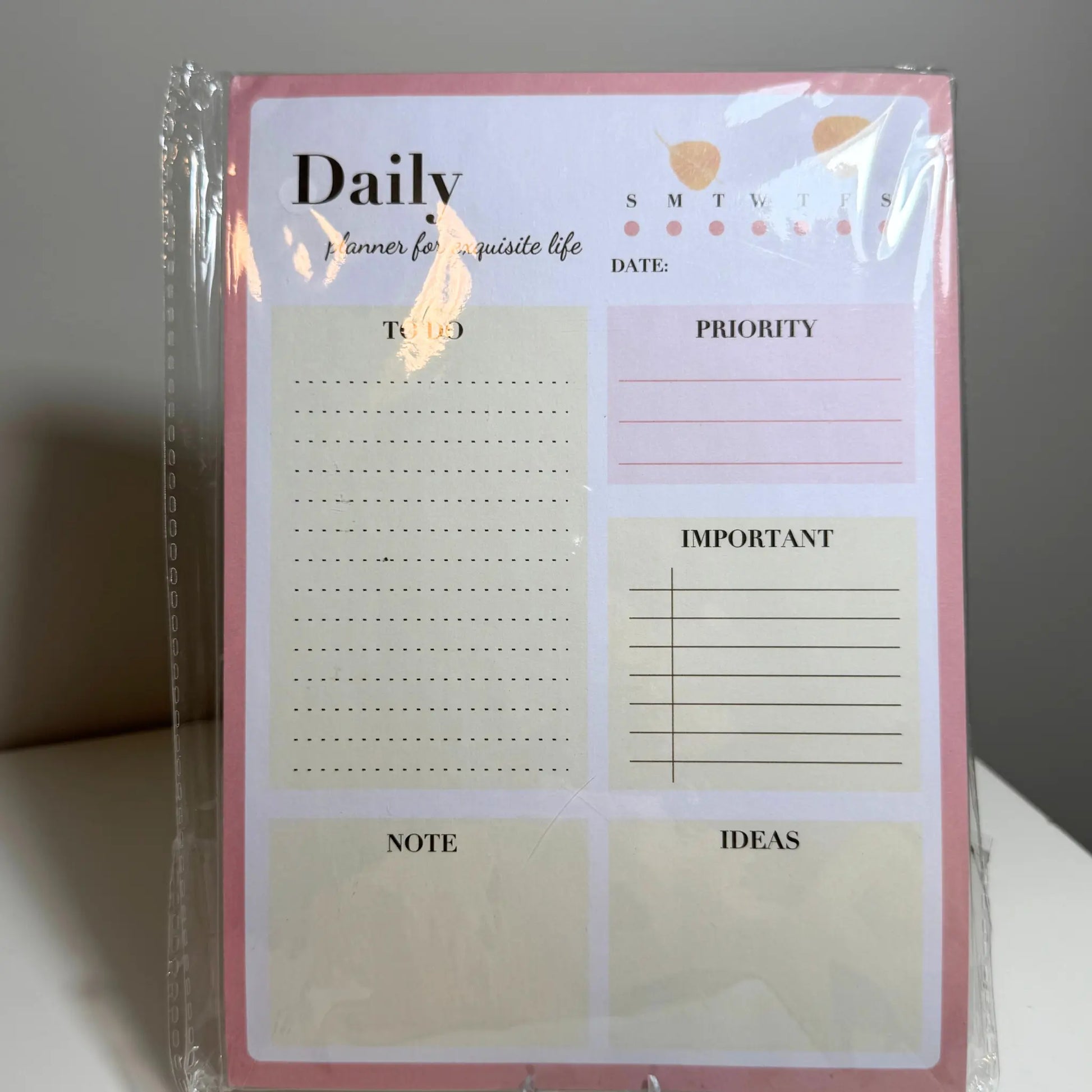Perfectly Planned: 7-Piece Set - Cute Notepad Sunny Sky Studio