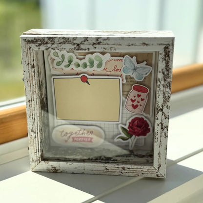 Love Story Shadow Box Sunny Sky Studio