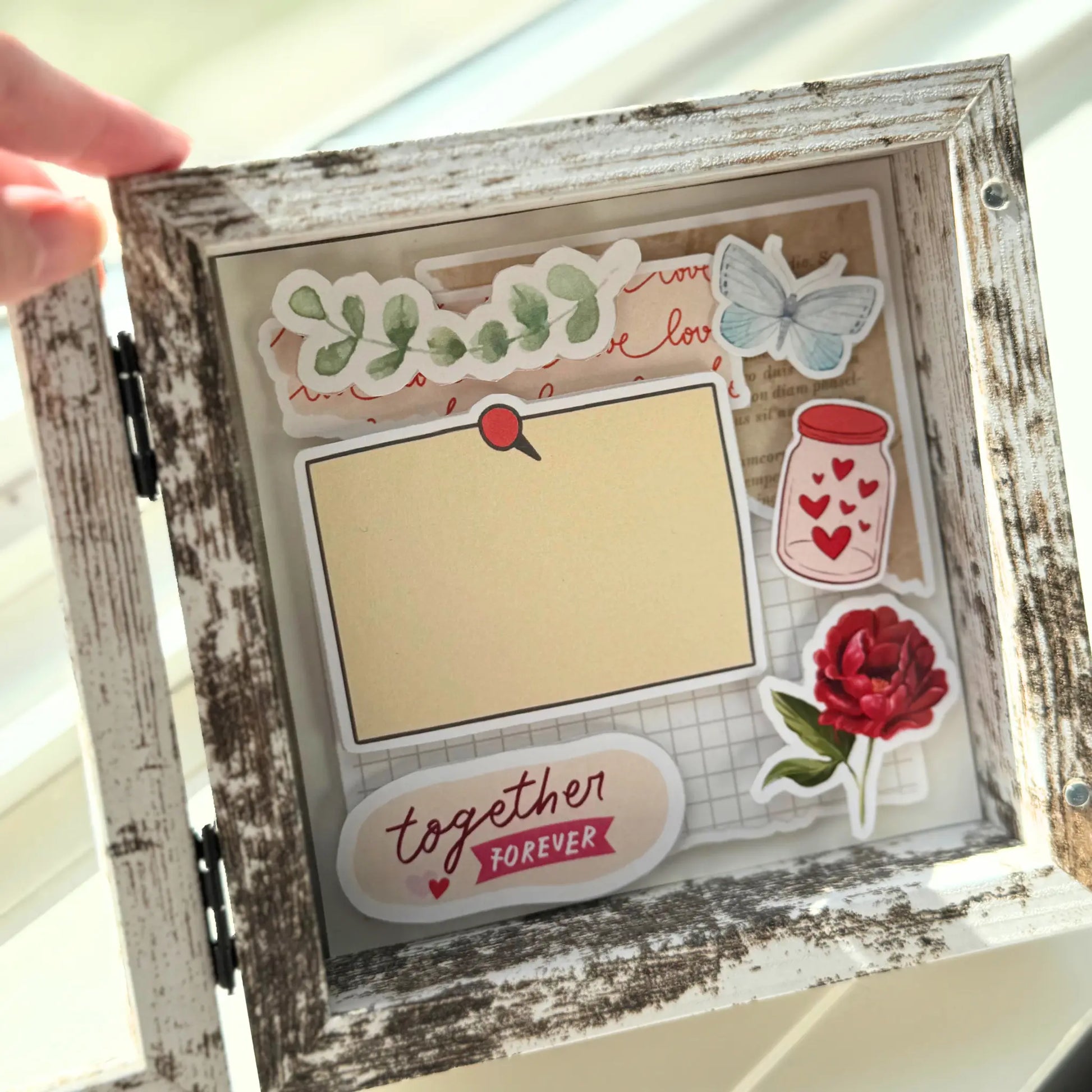 Love Story Shadow Box Sunny Sky Studio