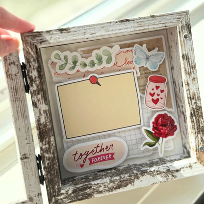 Love Story Shadow Box Sunny Sky Studio