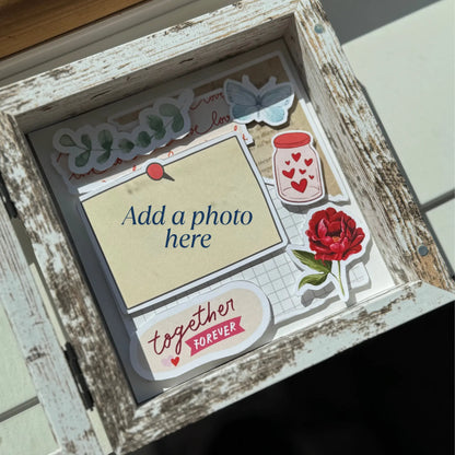 Love Story Shadow Box Sunny Sky Studio
