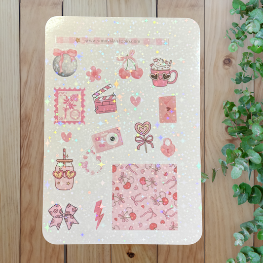 Pretty in Pink Sunny Sky Studio